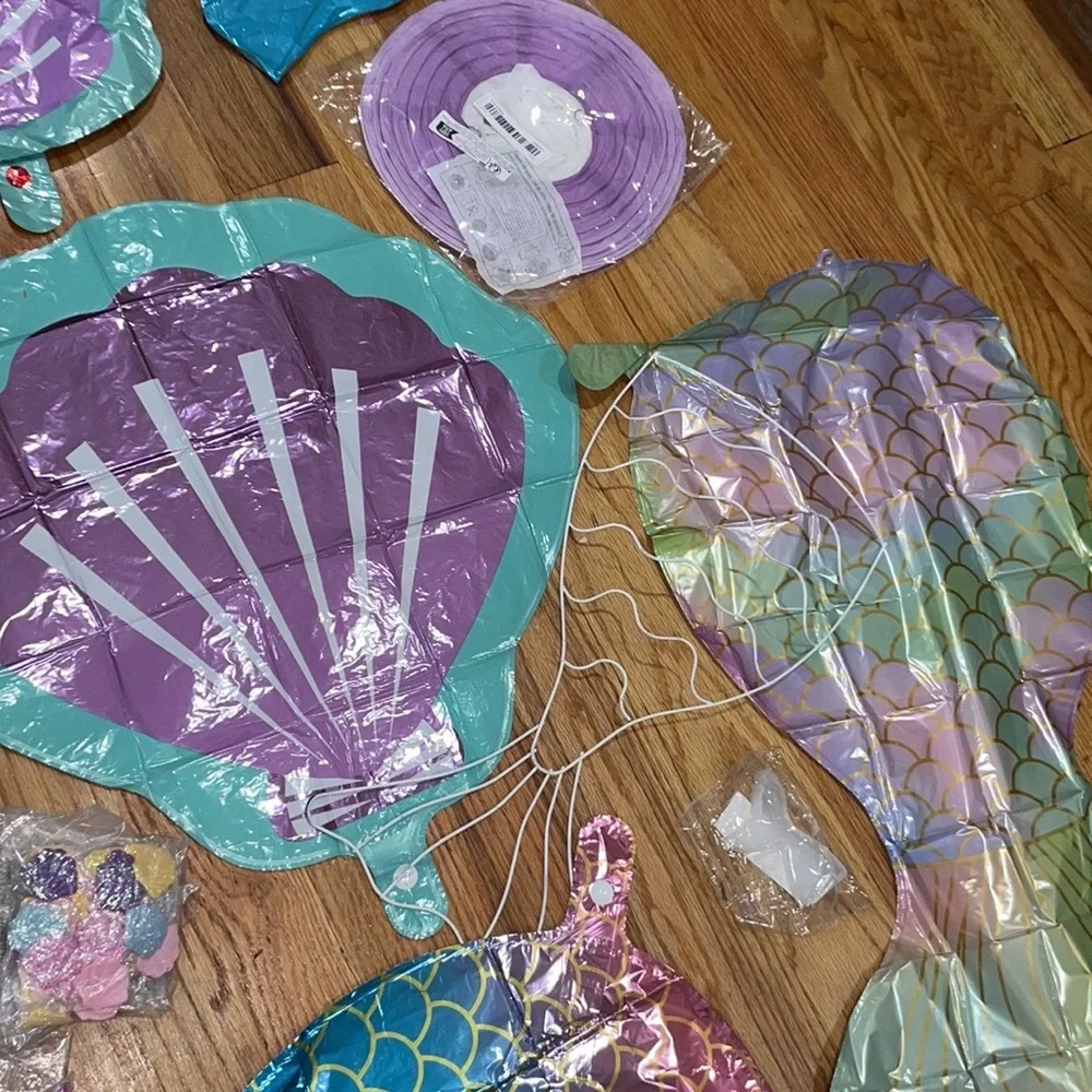 NEW Mermaid Party Decoration New/ Used